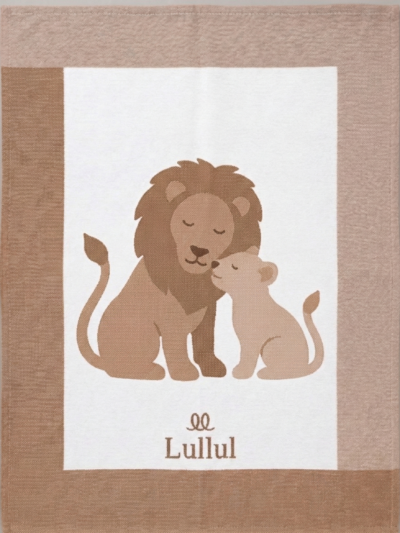 lion blanket
